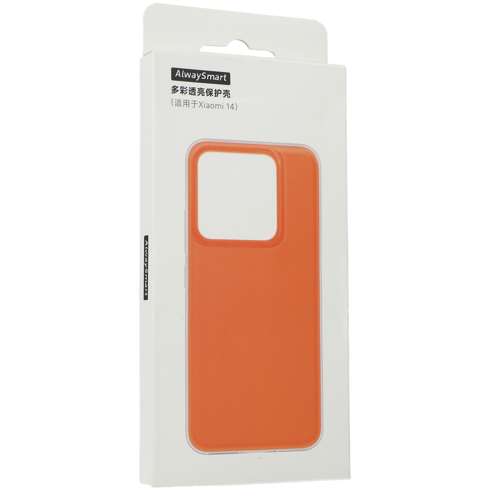 Etui AlwaySmart TPU Colorful Case do Xiaomi 14, pomarańczowe 